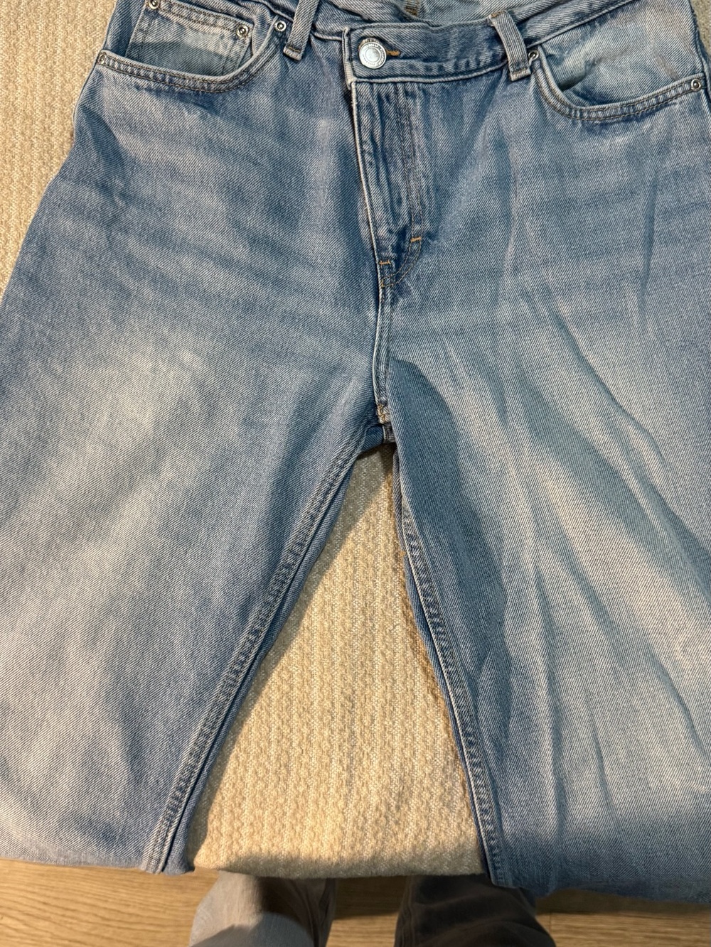 Pull&Bear Light Blue Women’s Straight Leg Jeans